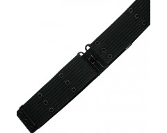 MIL-TEC Opasek U.S. BLACK, 3 díry